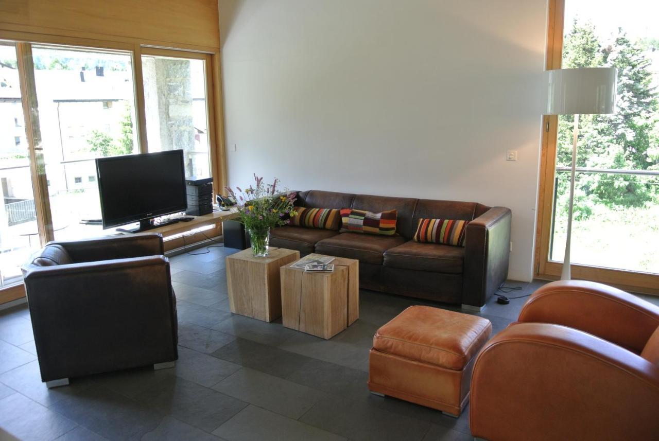 Chesa La Montanella - Ferienwohnung, Maloja Extérieur photo