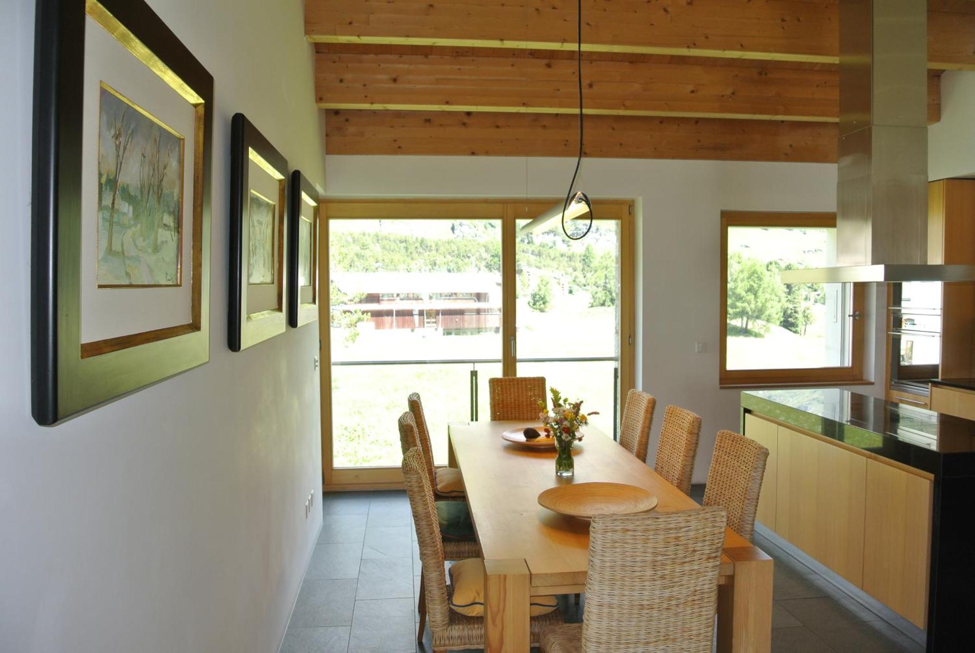 Chesa La Montanella - Ferienwohnung, Maloja Extérieur photo